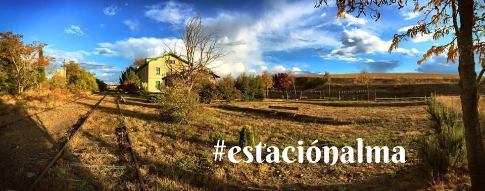 Hotel Rural La Estacion Del Alma อัลมาซัน ภายนอก รูปภาพ